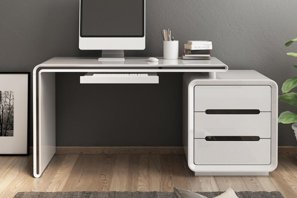 Компьютерный стол 140. Компьютерный стол Backo Kc 2021 черный. Письменный стол в20 BMS. Компьютерный стол белый глянец МД64.3.120.